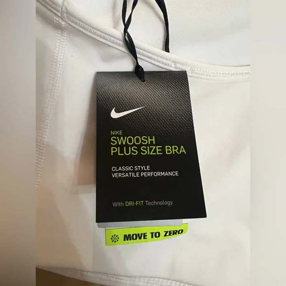 🖤 Nike Swoosh Medium Support Plus Size Sports Bra - Picture 4 of 6